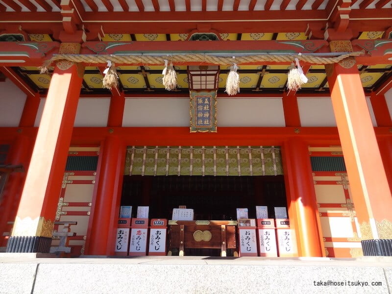 五社神社・諏訪神社｜社殿（近景）