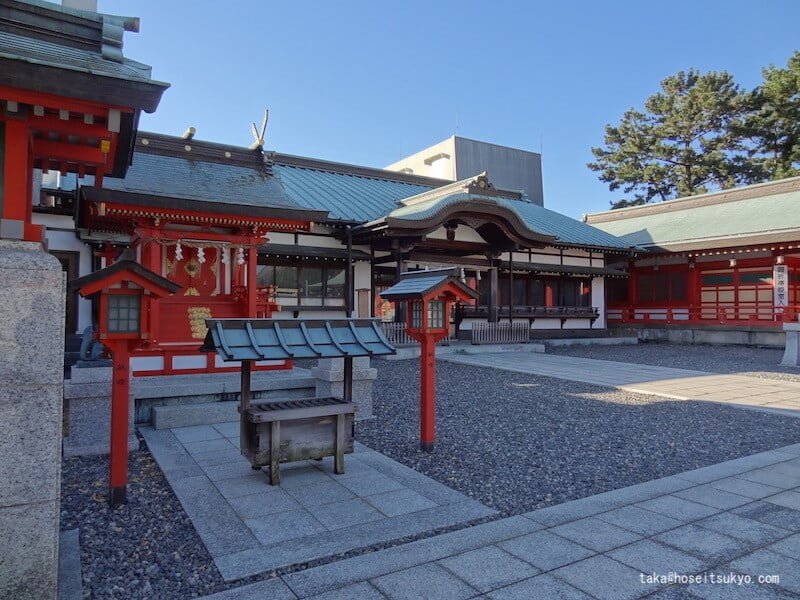 五社神社・諏訪神社｜稲荷社と儀式殿