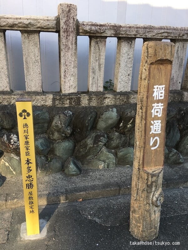 本多忠勝屋敷推定地