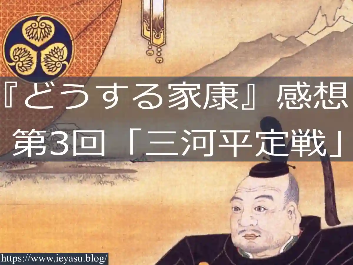 『どうする家康』感想第3回「三河平定戦」